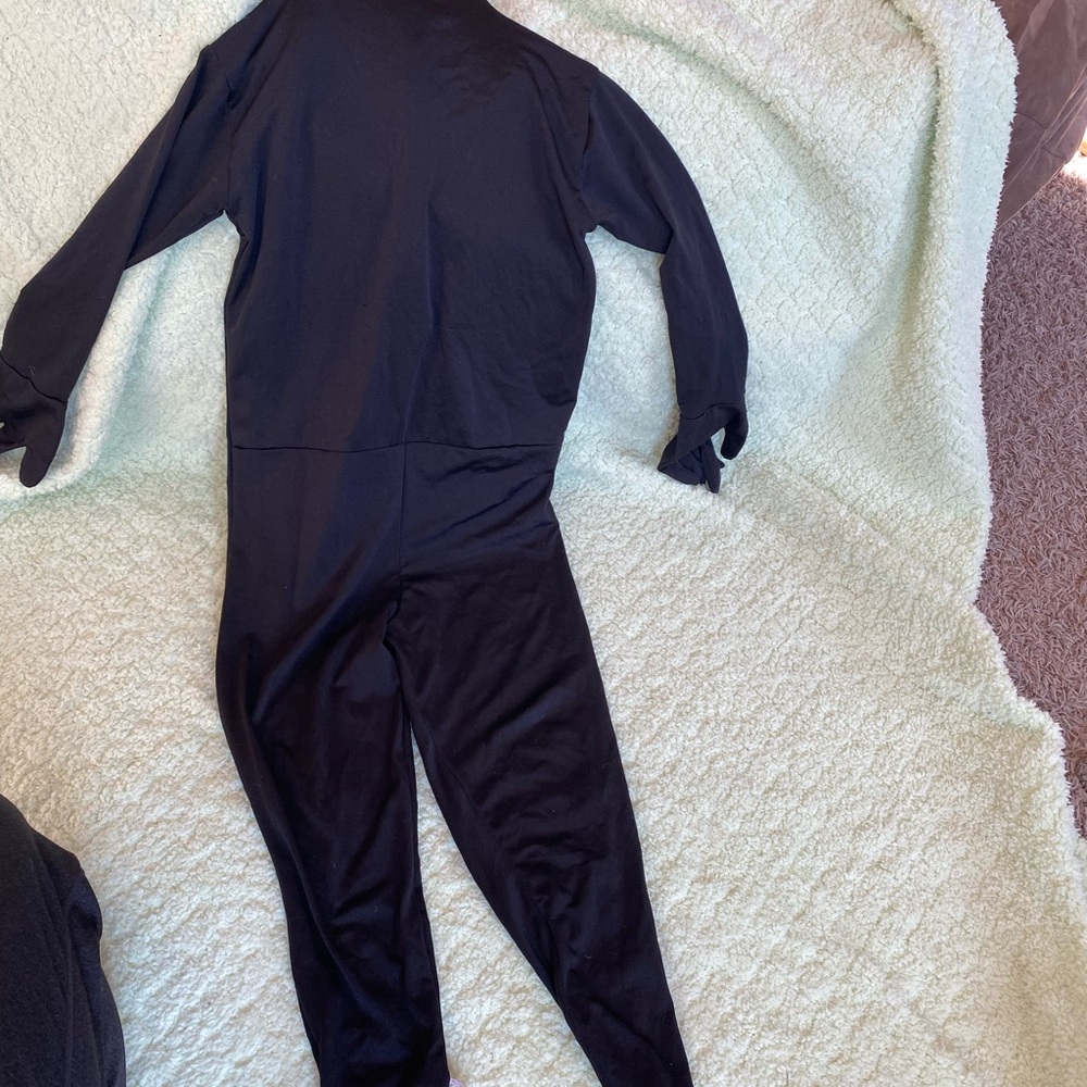 Kids Black One piece dress up costume